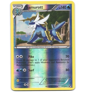 Pokemon 2011 Near Mint NM Samurott Black & White REVERSE 31/114 Card - Picture 1 of 1