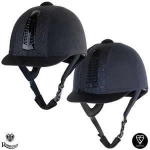 Sombrero de montar Rhinegold Glitter Pro PAS 015 STANDARD forro lavable extraíble - Imagen 1 de 10