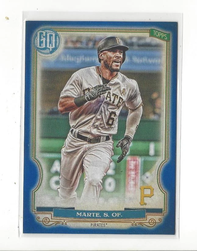 2020 Topps Gypsy Queen Blue #218 Starling Marte Pirates /150  - Image 1 of 1