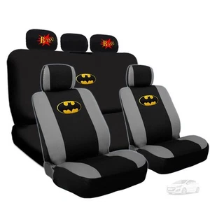 For Hyundai Batman Deluxe Seat Covers and Classic BAM Logo Headrest Covers - Bild 1 von 6