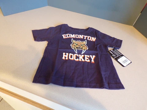 *NHL Edmonton Oiler's Children Unisex Hello Mascot Short Sleeve Tee, 24 Months Cover