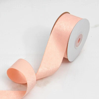 10m DIY Velvet Ribbon Trim Double-Sided Pressed Edge Webbing Gift Wrapping Craft - Image 1 of 4