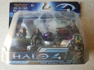 HALO 4 COVENANT GHOST ELITE ZEALOT IMPERIAL GRUNT S1 SERIES - Picture 1 of 3