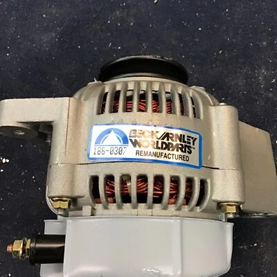 New Reman Alternator Fits 1985-1992 Toyota 186-0307. ( R12) - Image 1 of 4