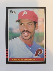 1985 DONRUSS CHARLIE HUDSON #355 NM - Picture 1 of 1
