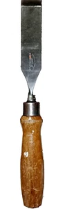 Vintage Charles Taylor Sheffield Flat CHISEL 22mm 7/8" Woodwork Carpentry Tool - Bild 1 von 11