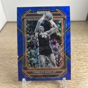 2023 Panini Prizm Draft Picks Charles Barkley Blue Wave Prizm #/249 #85 Auburn - Picture 1 of 2