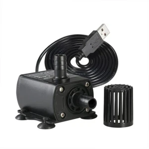 Mini Submersible Water Pump USB For Indoor/Outdoor Water Feature Fountain Pump - Picture 1 of 6