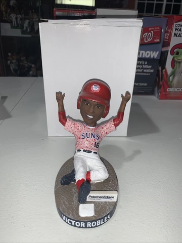 2018 Victor Robles Hagerstown Suns Bobblehead Washington Nationals SGA Cover