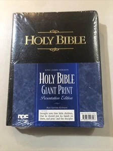 Holy Bible, Keystone Giant Print, Presentation Edition King James Version - Picture 1 of 4