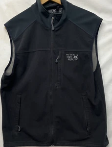 Mountain Hardware Men’s Large Fleece Vest Back Phone Pocket 896714 - Picture 1 of 9