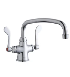 Elkay Utility Faucet Concealed Deck in Polished Chrome LK500AT14L2 C2 - Picture 1 of 5