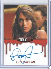 True Blood Autograph Lizzy Caplan as Amy Burley On-Card Auto B Rittenhouse JSC
