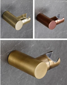 Brass Rotation Bathroom Accessories Handheld Shower Holder Bracket Wall Mount - Picture 1 of 5