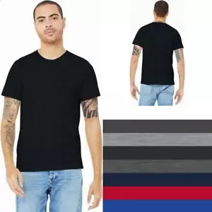 BELLA+CANVAS ® Unisex Made In The USA Jersey Short Sleeve Tee BC3001U XS-3XL - Picture 1 of 55