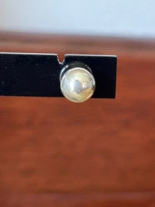 Tiffany & Co Sterlingsilber EINZELNER Ohrstecker 7,7 mm Perlenohrring. - Bild 1 von 5