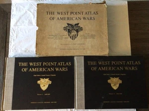 The West Point Atlas of American Wars Band 1 & 2 Bände in Hülle 1959 - Bild 1 von 8