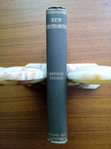 Nice Antique 1881 ~ New Testament ~ First Oxford University Press Edition - Imagen 1 de 4