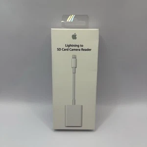 Neu! Apple Lightning auf SD Kamera Reader MJYT2AM/A - iPhone/iPad kompatibel - Bild 1 von 7