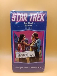 Star Trek The Original Series Epi. 69 That Which Survives Video Tape VHS New! - Imagen 1 de 7