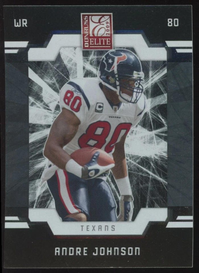 2009 Donruss Elite Andre Johnson Houston Texans #40 - Image 1 of 2