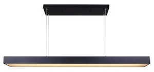 JACO, LCH133A48BK, MBK Color, 47 1/4" Wide Steel Wire LED Chandelier, Acrylic... - Picture 1 of 2