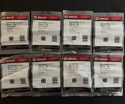 Set of 8 Motorcraft ZD-9 Glow Plugs for 7.3L IDI Ford F250 F350 F59 Diesel - Image 1 of 4