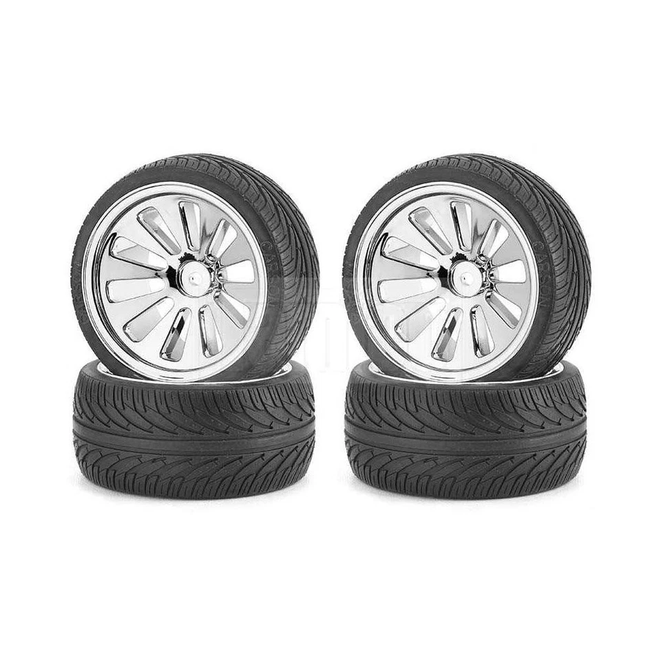 Carson Modelsport Buggy-OnRoadreifen 1:10 mit 12 mm Mitnehmer 4 Stück 500105200 - Bild 1 von 1