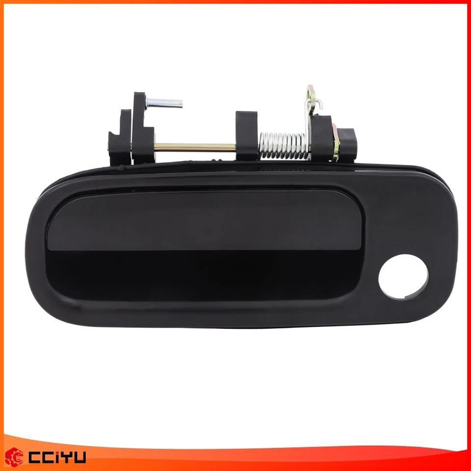 For 92-96 Toyota Camry Black Door Handle Outside Front Left Driver Side Exterior - Image 1 of 4