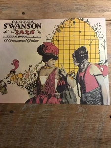 Stummfilme doppelseitig 1925 Lobby Card G Swanson B Keaton 8 x 10 sehr gut! - Bild 1 von 15
