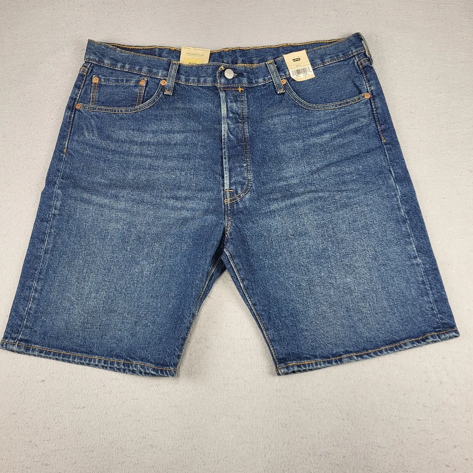 Levi's 501 Shorts Men's 38 Classic Original Fit Button Fly Denim 365120104 Blue
