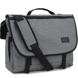 Messenger Bag for Men, Water Resistant Lightweight Satchel 17 Inch Laptop Sho... - Picture 1 of 7