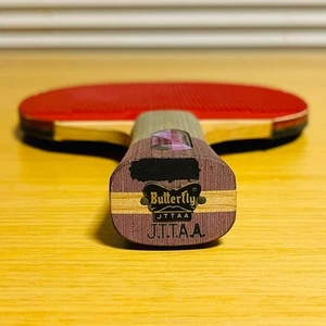 Butterfly HINOKI SHAKE SWIFT FL Table Tennis Racket blade Black Tag [Used] - Picture 1 of 15