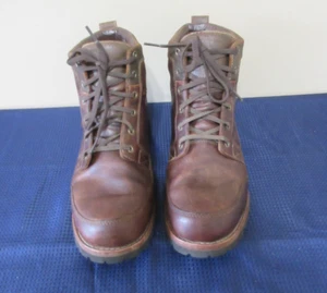 Bob Timberlake Chukka Botas Para Hombres 11.5M Marrón Con Cordones Suelas Vibram Top Botas - Imagen 1 de 8