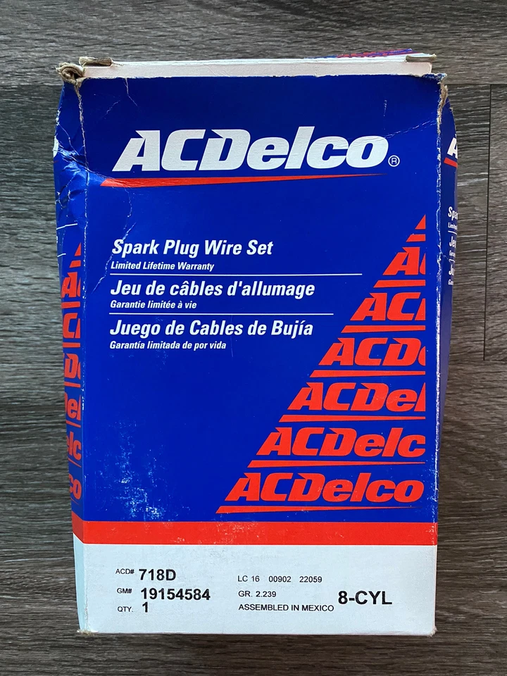 Juego de cables de bujías ACDelco genuinas GM 19154584 Foto 1 de 3