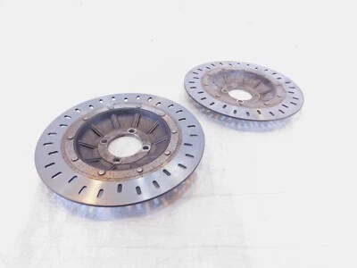 Rotores de freno de disco rueda delantera derecha/izquierda BMW K100 K100LT K100RS y K75 K75S K75RT Foto 1 de 4