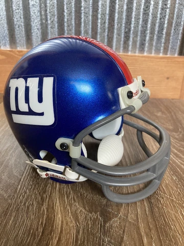 Riddell Mini Helmet 3 5/8 New York Giants 1995 Vintage NFL Football Licensed Cover