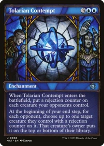 Tolarian Contempt Foil (058) Showcase March of the Machine: The Aftermath MTG - Picture 1 of 1