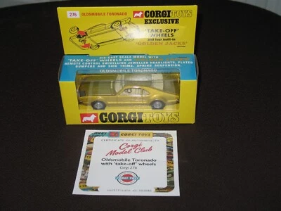 REISSUED CORGI TOYS OLDSMOBILE TORONADO #276 (MIB) - Image 1 of 4