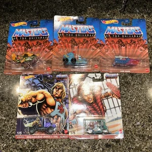 Hot Wheels Premium Masters of the Universe Set Of 5. g04 - Picture 1 of 7