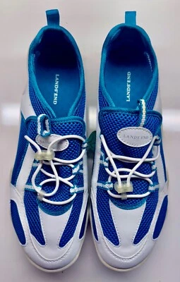 ZAPATOS ~ LAND'S END NatureTex Azul 70 Damas Zapatos de Verano Talla 10D NUEVOS CON ETIQUETAS Foto 1 de 4