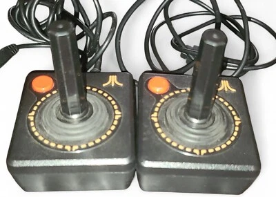 Atari 2600 Flashback Joystick Wireless Controller Player 1 & Player 2 Set - Image 1 of 4