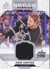 18-19 SP Game Used Anze Kopitar Jersey All-Star Skills Fabrics LA Kings 2018