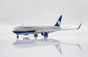 B767-300ER AEROMEXICO POLISHED REG: XA-APB W/ANTENNA - JC WINGS JC40024 1/400 - Picture 1 of 9