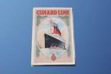 CUNARD LINE RMS KAISER AUGUSTE VICTORIA RARE PASSENGER LIST 02/03/20 A/F