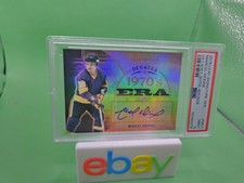 2015 Leaf Signature Series Marcel Dionne Decades Auto Bronze MD1 - PSA 9