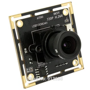 USB Camera Module w/ 2.8mm Lens 720P H.264 Webcam Support Microphone For Windows - Picture 1 of 8