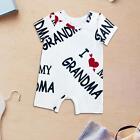 Onepiece Outfit Coverall Breathable Newborn Cartoon Pyjama Playsuit for Homewear