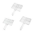 Grill Basket Grilled Fish Clip Portable Foldable Durable Lightweight Barbecue