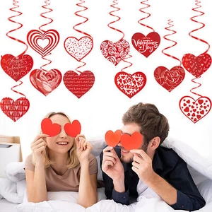 Durable Valentine Day Decor Lightweight Hanging Decorations for Valentine's - Picture 1 of 10